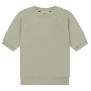FEAR OF GOD ESSENTIALS Short Sleeve Sweatshirt in Seafoam | NWT